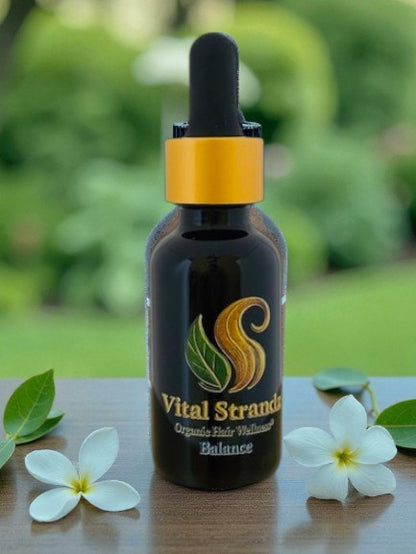 Vital Strandz BALANCE: Purifies, detoxifies, and oxygenates the scalp