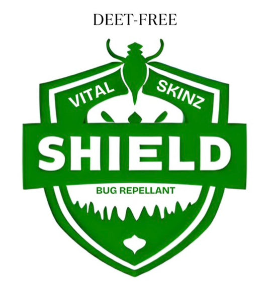 Vital SHIELD: Repels bugs and protects you for up to 8 hours while leaving skin hydrated, nourished, and smelling amazing