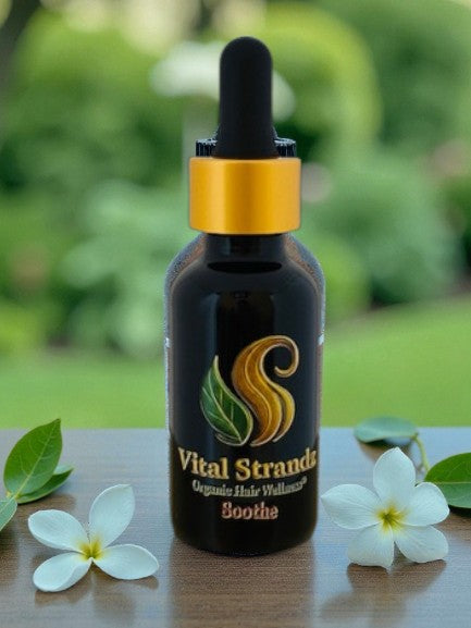Vital Strandz SOOTHE:  Reduces inflammation and provides relief from tension and pain